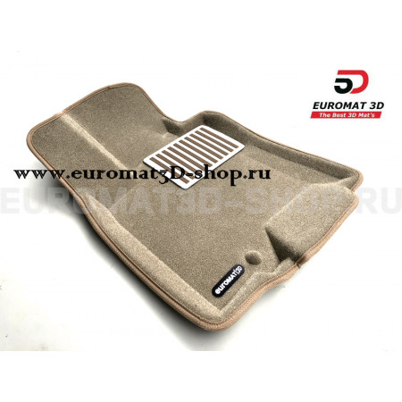 Текстильные 3D коврики Euromat3D Lux в салон для Infiniti G (2007-2014) № EM3D-002808T Бежевые Текстильные 3D коврики Euromat3D Lux в салон для Infiniti G (2007-2014) № EM3D-002808T Бежевые