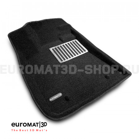 Текстильные 3D коврики Euromat3D Lux в салон для Lexus RX (2009-2015) № EM3D-003209