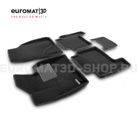 Текстильные 3D коврики Euromat3D Business в салон для Kia Sorento (2009-2012) № EMC3D-002930 Текстильные 3D коврики Euromat3D Business в салон для Kia Sorento (2009-2012) № EMC3D-002930