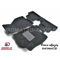 Текстильные 3D коврики Euromat3D Business в салон для Nissan Murano (Z51) (2009-2015) № EMC3D-003704 Текстильные 3D коврики Euromat3D Business в салон для Nissan Murano (Z51) (2009-2015) № EMC3D-003704