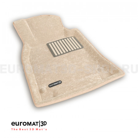 Текстильные 3D коврики Euromat3D Lux в салон для Infiniti M, Q70 (2010-2015-) № EM3D-002812T Бежевые Текстильные 3D коврики Euromat3D Lux в салон для Infiniti M, Q70 (2010-2015-) № EM3D-002812T Бежевые