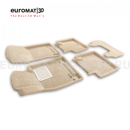 Текстильные 3D коврики Euromat3D Lux в салон для Infiniti M, Q70 (2010-2015-) № EM3D-002812T Бежевые Текстильные 3D коврики Euromat3D Lux в салон для Infiniti M, Q70 (2010-2015-) № EM3D-002812T Бежевые