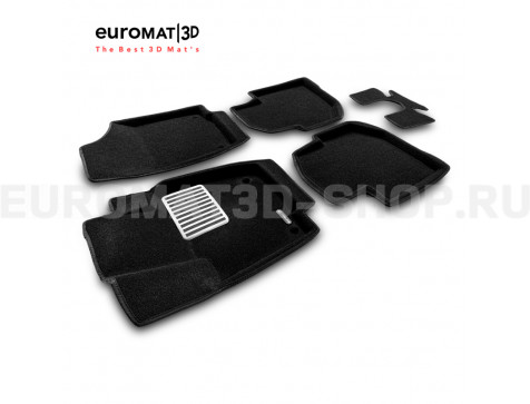 Текстильные 3D коврики Euromat3D Lux в салон для Skoda Rapid (2020-) № EM3D-004508 Текстильные 3D коврики Euromat3D Lux в салон для Skoda Rapid (2020-) № EM3D-004508