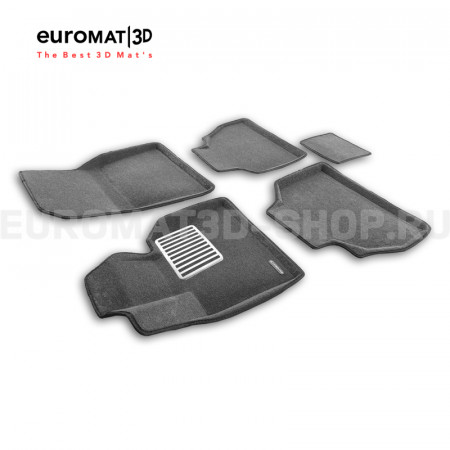 Текстильные 3D коврики Euromat3D Lux в салон для Bmw X7 (G07) (2019-) № EM3D-001226G Серые Текстильные 3D коврики Euromat3D Lux в салон для Bmw X7 (G07) (2019-) № EM3D-001226G Серые