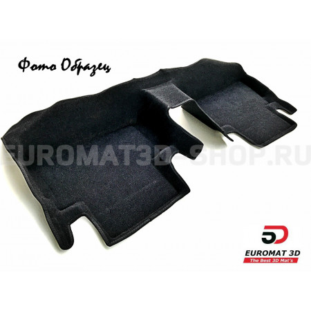 Текстильные 5D коврики с высоким бортом Euromat3D в салон для Toyota Land Cruiser 200 (2007-2012) № EM5D-005118