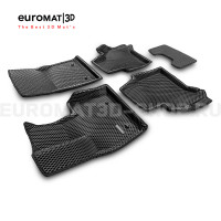 3D коврики Euromat3D EVA в салон для Mercedes G-Class (W463) (2018-) № EM3DEVA-003502