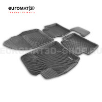 3D коврики Euromat3D EVA в салон для Exeed VX (2021-2023) № EM3DEVA-001424