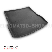 Текстильный 3D Коврик Euromat в багажник Для Exeed VX (2021-2023) № EMT3D-001424