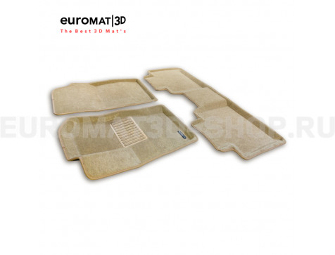 Текстильные 3D коврики Euromat3D Business в салон для TANK 500 (2023-) № EMC3D-004910T Бежевые Текстильные 3D коврики Euromat3D Business в салон для TANK 500 (2023-) № EMC3D-004910T Бежевые