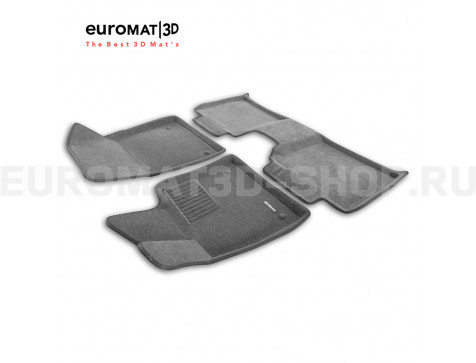 Текстильные 3D коврики Euromat3D Business в салон для ZEEKR 001 (2021-) № EMC3D-005720G Серые Текстильные 3D коврики Euromat3D Business в салон для ZEEKR 001 (2021-) № EMC3D-005720G Серые