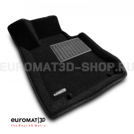 Текстильные 3D коврики Euromat3D Premium в салон для Mercedes GLC-Class (X254) (2022-) № EMPR3D-0035XX