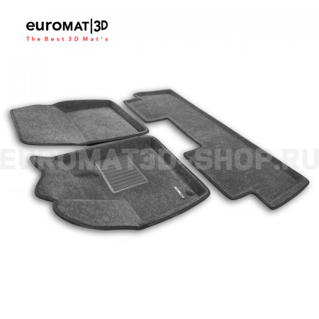Текстильные 3D коврики Euromat3D Business в салон для Peugeot 5008 (2016-) № EMC3D-003901G Серые Текстильные 3D коврики Euromat3D Business в салон для Peugeot 5008 (2016-) № EMC3D-003901G Серые